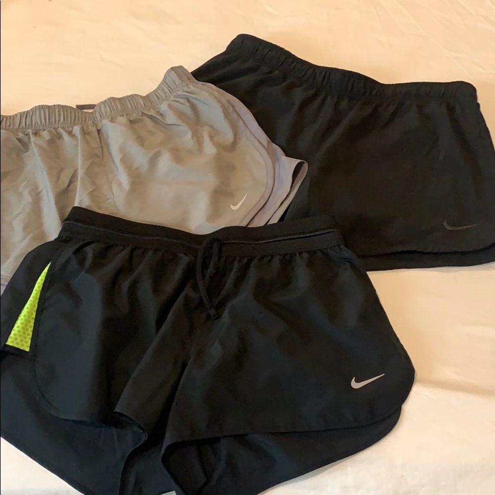 Lot of 3 Nike Dri-Fit small athletic shorts